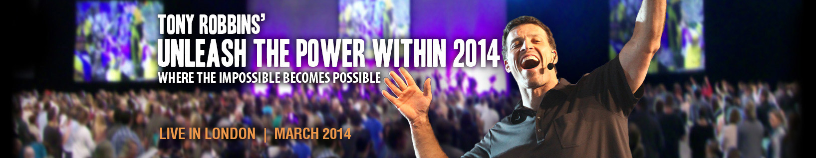 Anthony Robbins Live in London 2014